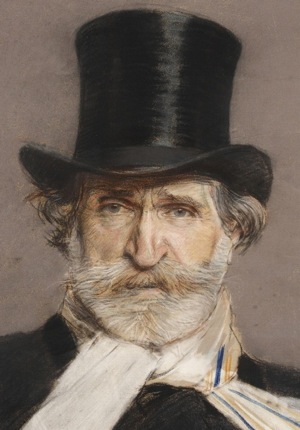 Джузеппе Верди. Автор портрета — Giovanni Boldini, 1886